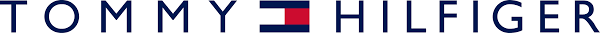 Tommy Hilfiger logo in red white and blue